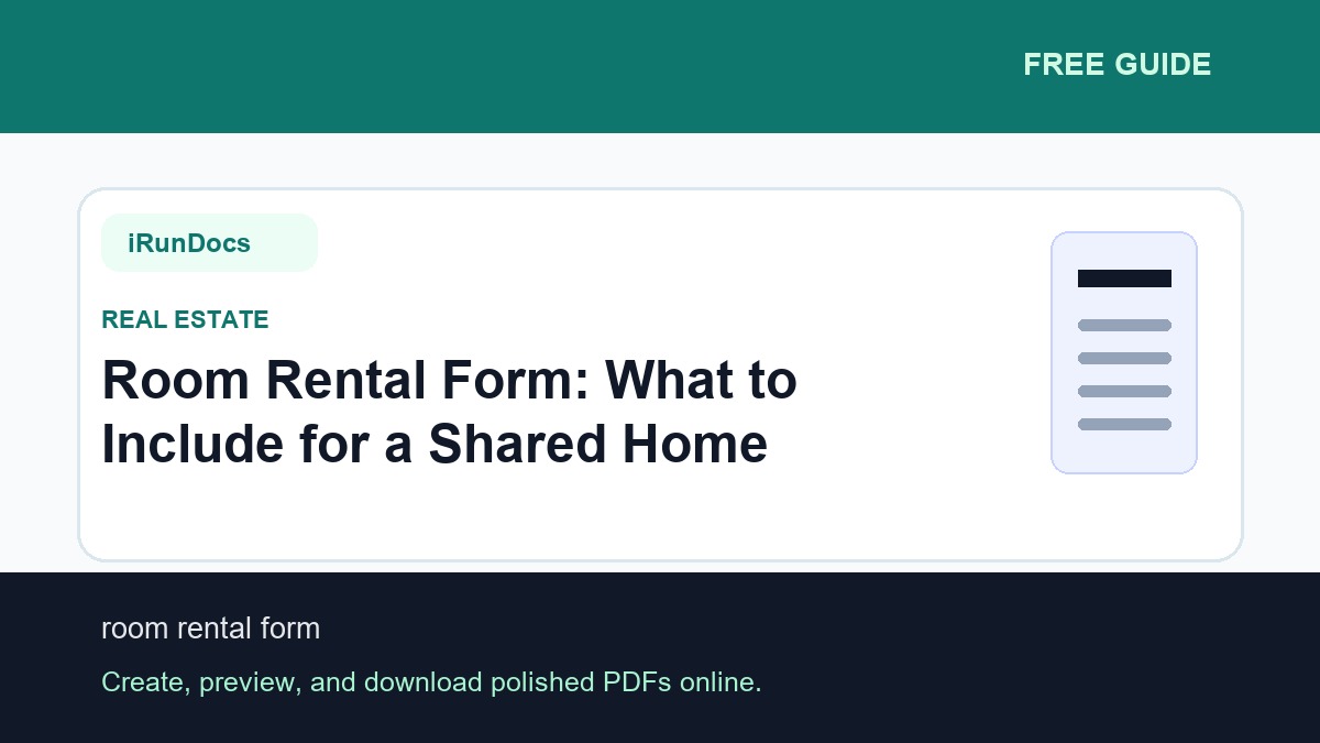 Real Estate & Rentals